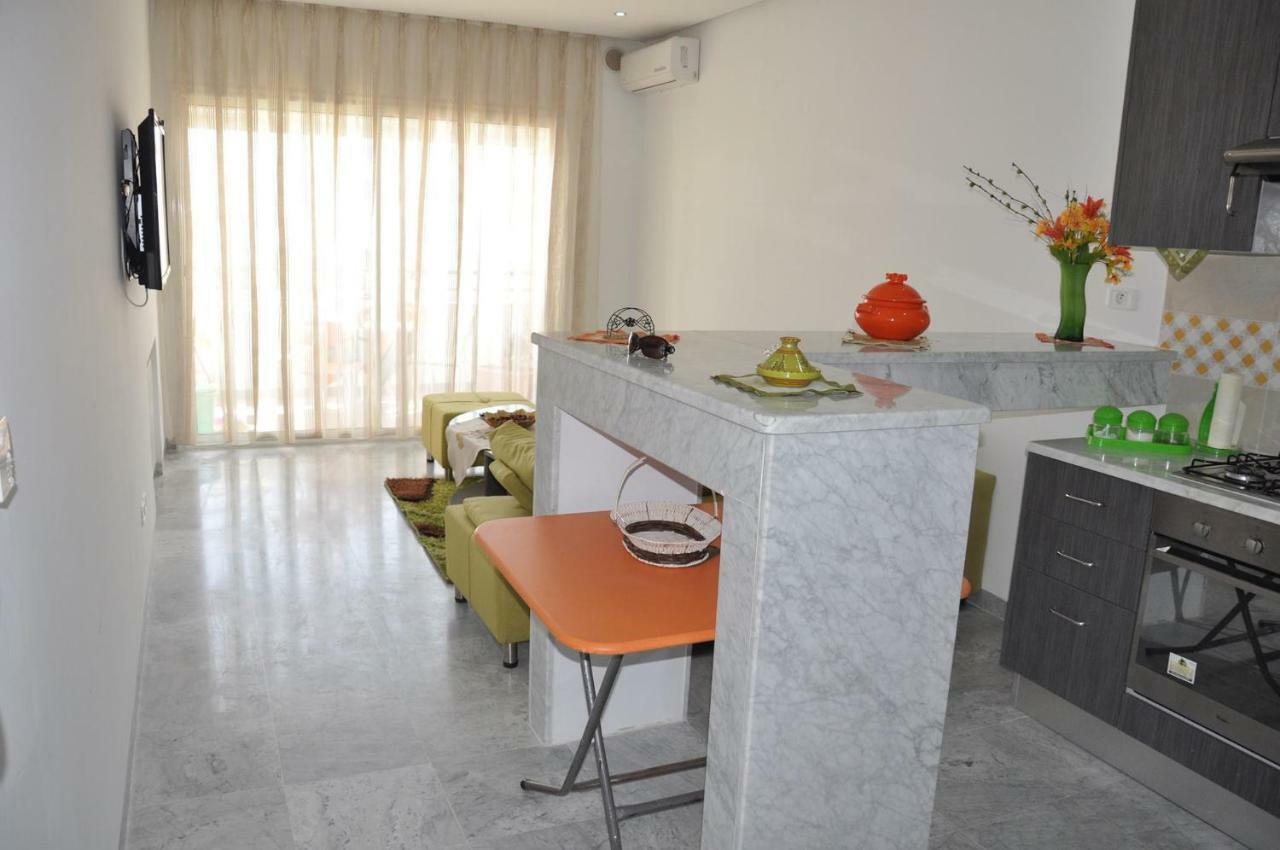 Apartment Zone Touristique 80 M Beach Free Wifi Mahdia Esterno foto